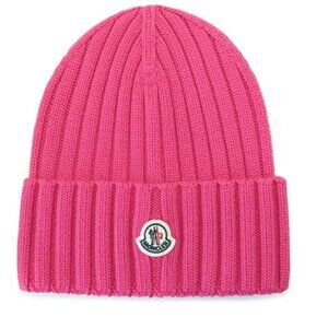 PINK MONCLER BEANIE